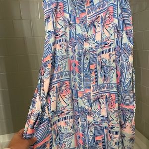 Lilly Pulitzer Sahar Romper. Size 12.